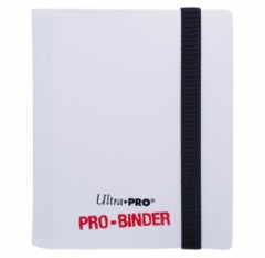 Ultra Pro - 2 Pocket White Pro Binder